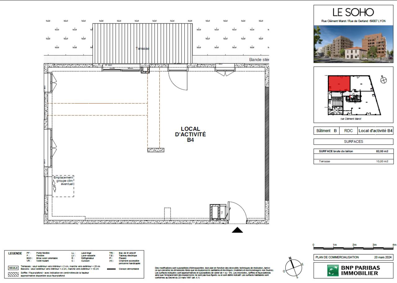 Bureau Lyon 650m² Vente bureau Lyon Rhône OVBUR2314314 9